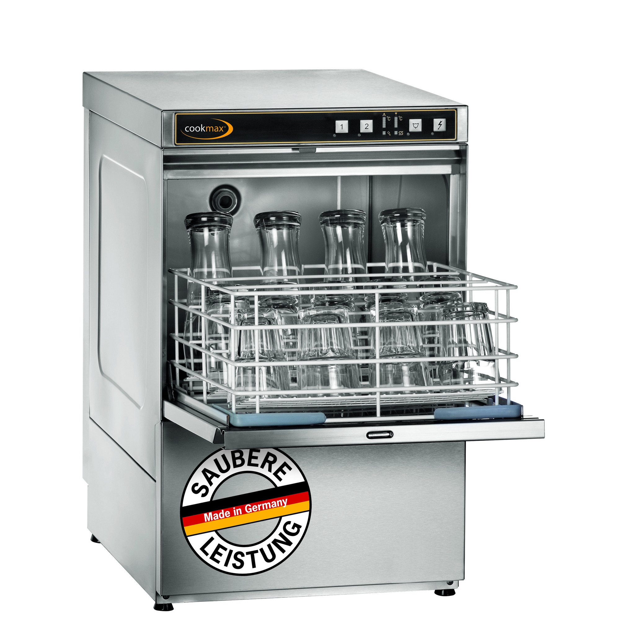 Gläserspülmaschine, 390x390 mm, mit Ablaufpumpe